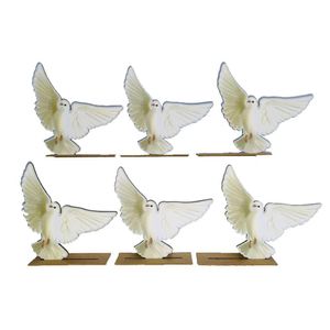 Kit Display De Mesa 6 Peças Festa Divino Espirito Santo Mdf