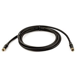 Cabo Coaxial Digital (spdif) Preto - 40 Metros