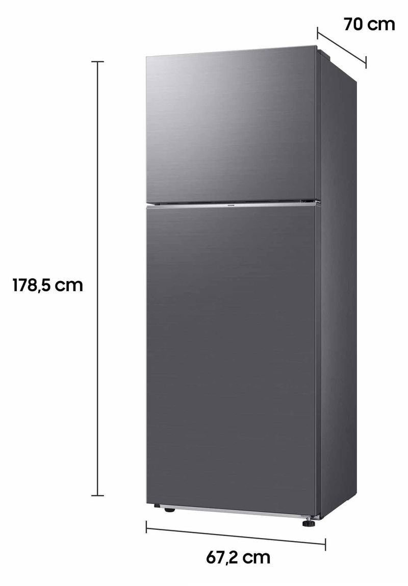 Geladeira---Refrigerador-Samsung-RT42-Frost-Free-411-Litros-Inox-Bivolt