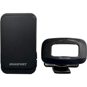 Anunciador De Presença Com Sensor Brasfort Preto [f002]