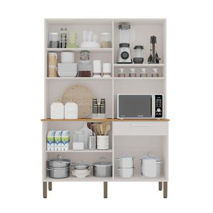 Armário Cozinha New Siena Salleto Branco