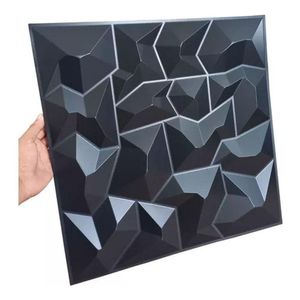 Placas Adesivas 3D De Parede Revestimento Banheiro E Cozinha 25 Placas No Kit
