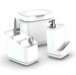 Conjunto-de-Utensilios-Para-Pia-Ordene-OR46010-Plastico-Branco