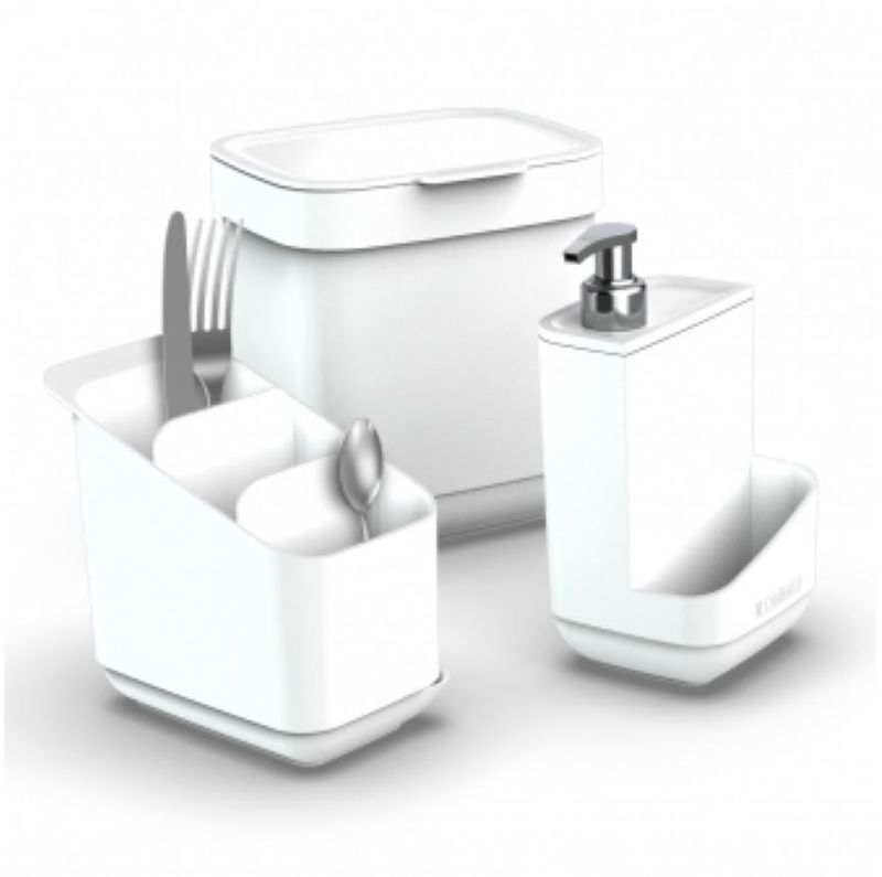Conjunto-de-Utensilios-Para-Pia-Ordene-OR46010-Plastico-Branco