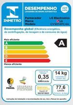 Lava-e-Seca-LG-CV5014-14Kg-Inox-220V