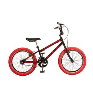 Bicicleta 20 Kls Free Style Freio V-brake Preto Com Vermelho