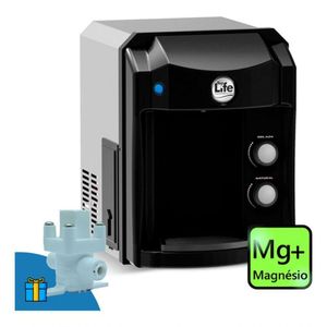 Purificador De água Gelada Alcalina Ionizada C/ Magnésio Mg+ Voltagem:127v;cor:preto