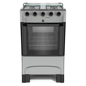 Fogão Mueller 4 Bocas Titânio Acendimento Automático Mfi4bb