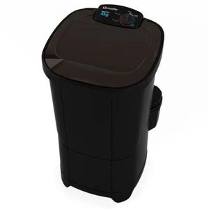 Lavadora Semiautomática Tanquinho Superpop 4Kg Mueller Preta 110V