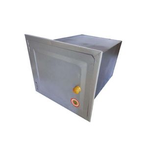 Forno De Chapa Galvanizada N°03 Sem Cinzeiro 50X35X30Cm