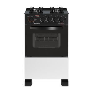 Fogão Esmaltec Caribe 4 Bocas Branco Bivolt
