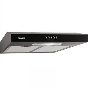 Depurador De Ar Slim 60Cm Dps162Pt 220V Suggar Preto 220V