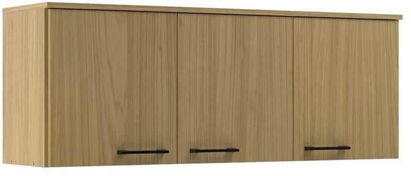 Armário Aéreo 3 Portas Maysa Móveis Sul Canary 120cm