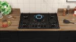 Fogão Cooktop Itatiaia Essencial 5 Bocas Preto Bivolt