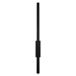 8 Arandelas Traço Frame Linear Reta Led 6w 50cm 3000k-preto