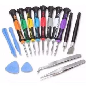 Kit Chaves Ferramenta 16 Peças Abrir Celular Iphone Precisão