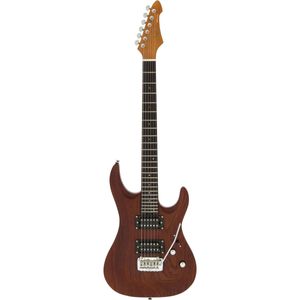 Guitarra Aria PRO II MAC-DLX Stained BROWN