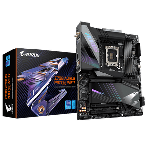 Placa Mae Gigabyte INTEL LGE1700 DRR5 ATX - Z790 Aorus PRO X WIFI7 1.0