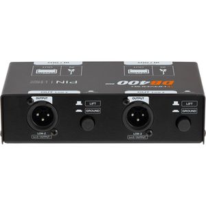 Direct BOX Passivo Duplo Hayonik DB400-2 Preto