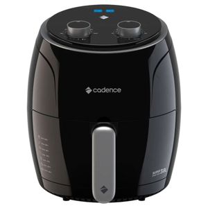 Fritadeira AIR FRYER Cadence Super Cook 3,8L 1300W - FRT410-127  Preto  110 VOLTS