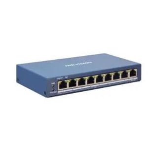 Switch Hikvision Metalico DS-3E1309P-EI/M  8 Portas Poe  FAST ETHERNET
