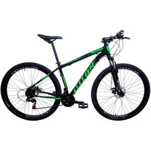 Bic. Cairu Titan ARO 29 AL 21V 17.5 - 310461  Preto / Verde