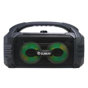 Caixa de Som Portátil Sumay Sunbox CSP1304 50W Preta