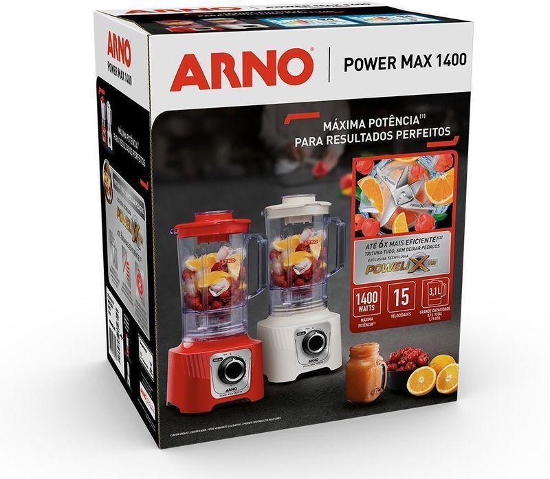 Liquidificador-Arno-LN63-Power-Max-Vermelho-1400W-110V
