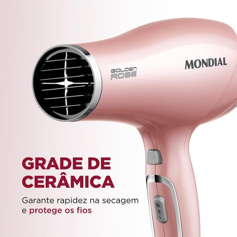 Secador-Cabelo-Mondial-Golden-Rose-SC-32-110V
