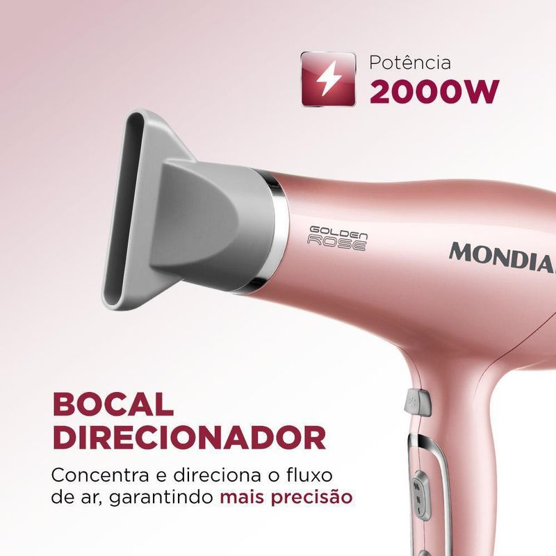 Secador-Cabelo-Mondial-Golden-Rose-SC-32-110V