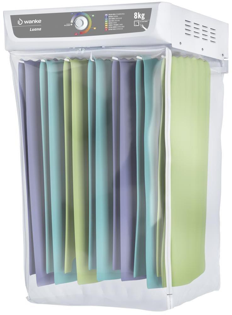 Secadora-de-Roupas-Wanke-Luana-Comfort-8Kg-Branca-220V