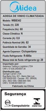 Adega-Climatizada-Midea-Para-34-Garrafas-WBB342-Preta-220V
