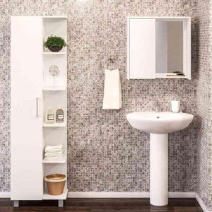 Estante Multiuso 51 Bath - Branco