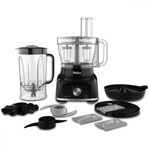 Multiprocessador Philco 2 Velocidades 1400w Preto 220v