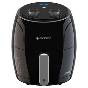 Fritadeira Air Fryer Cadence Super Cook 3,8l 1300w - Frt410-127 Preto 110 Volts