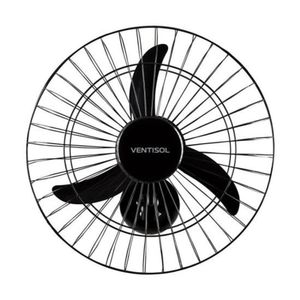 Ventilador De Parede 50cm 220v New Preto Ventisol