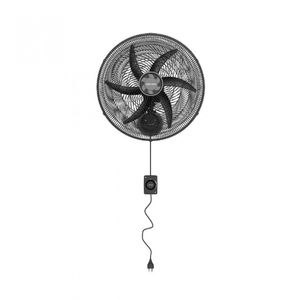 Ventilador De Parede 50cm Premium Preto 220v