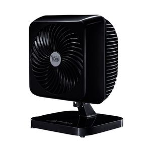 Ventilador De Mesa/ Parede Oscilante Venti-Delta Turbi 30Cm 130W Preto 110V