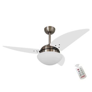 Ventilador Clear Branco 127V E Controle Remoto