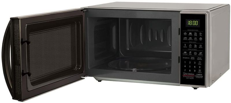 Forno-Microondas-LG-Solo-MS3043BR-30-Litros-Prata-Limpa-Facil-110V