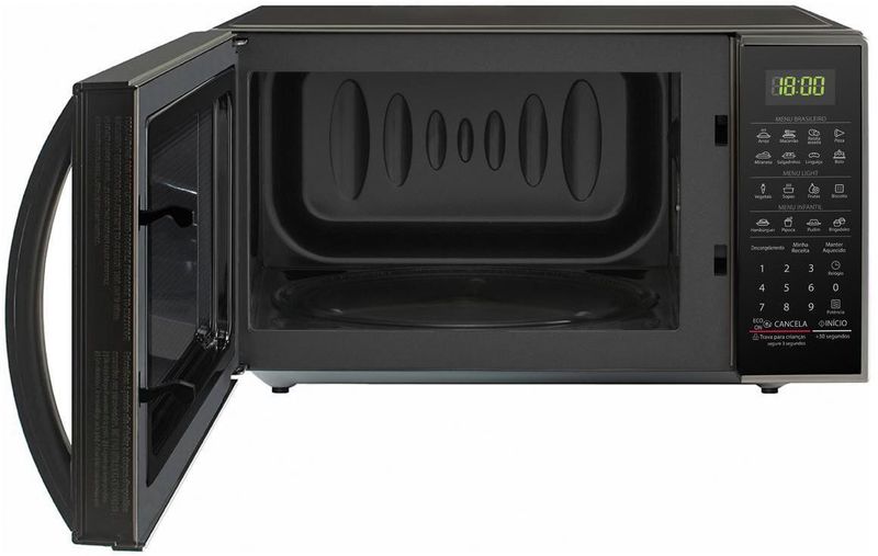 Forno-Microondas-LG-Solo-MS3043BR-30-Litros-Prata-Limpa-Facil-110V