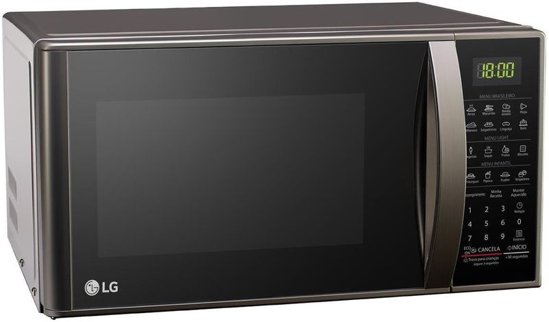 Forno-Microondas-LG-Solo-MS3043BR-30-Litros-Prata-Limpa-Facil-110V