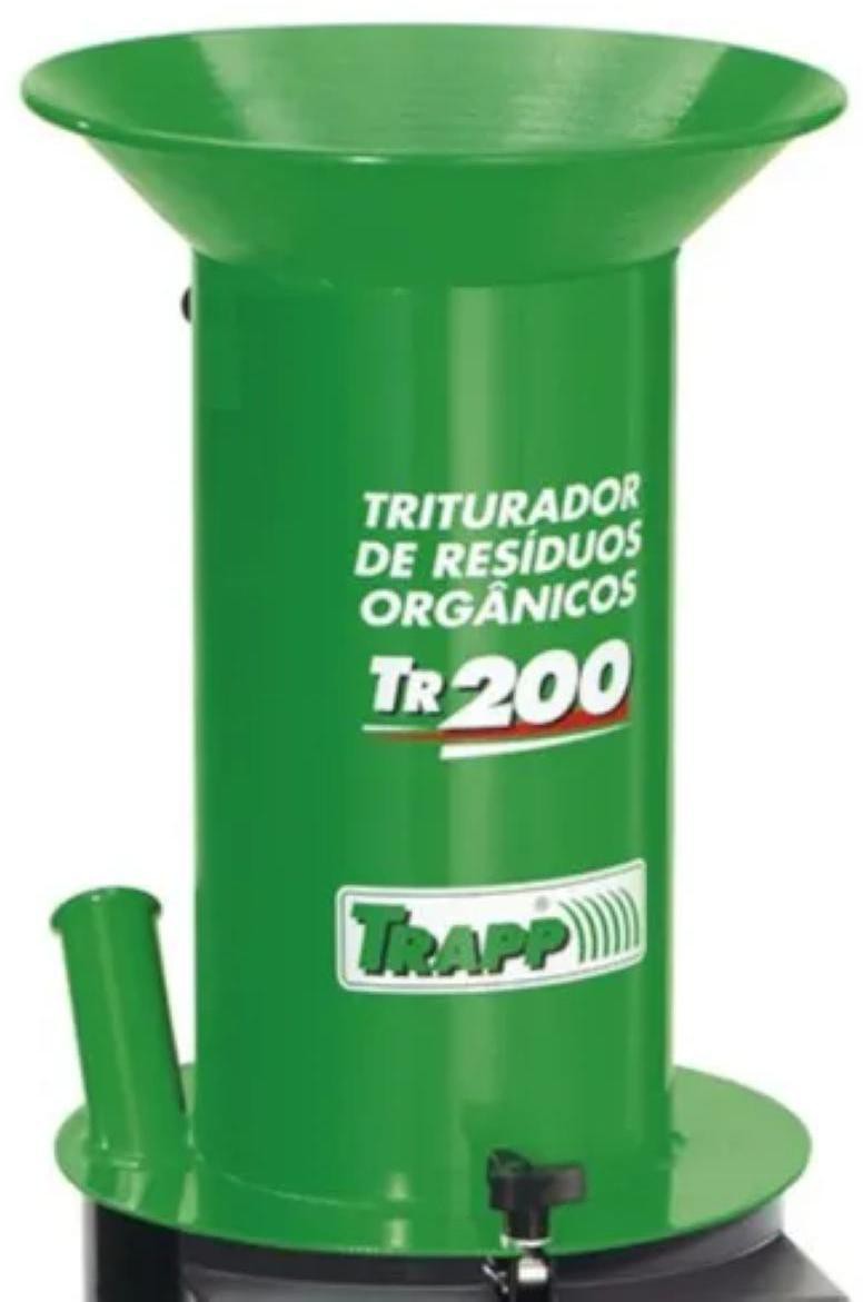 Triturador de Galhos e Resíduos Trapp 1,5CV TR-200 NR-12 Bivolt