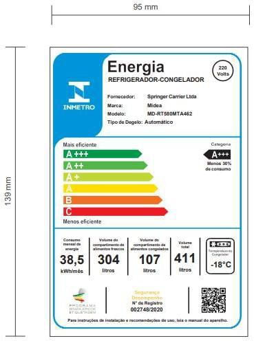 Geladeira---Refrigerador-Midea-MDRT580MTA462-Frost-Free-411-Litros-Inox-220V