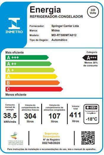 Geladeira---Refrigerador-Midea-MDRT468MTA012-Frost-Free-347-Litros-Branco-220V