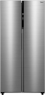 Geladeira---Refrigerador-Midea-MDRS598-Side-By-Side-Frost-Free-442-Litros-Inverter-Inox-110V