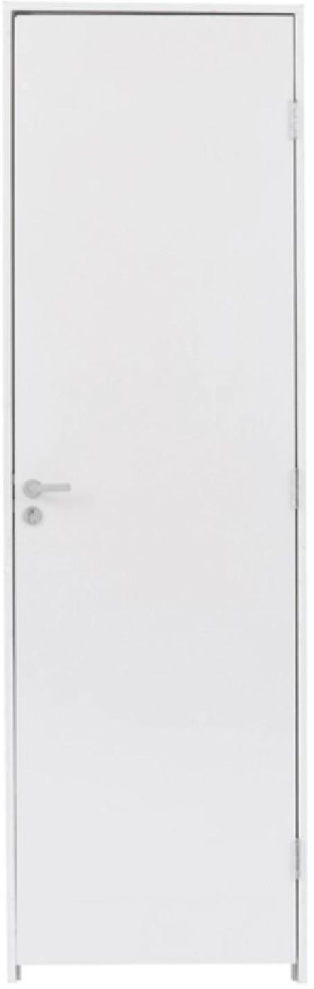 Porta-de-Madeira-Com-Batente-Eucatex-De-Giro-Colmeia-Lisa-Primer-Branco-Modelo-Para-Drywall-210X62x75cm-Lado-Direita