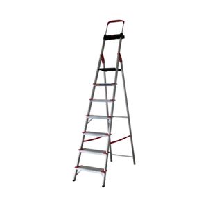 Escada Dobravel 7 Degraus Confort em Aluminio Alumasa