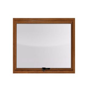 Janela Maxim ar alumínio Maxx Madeiro - 50x50
