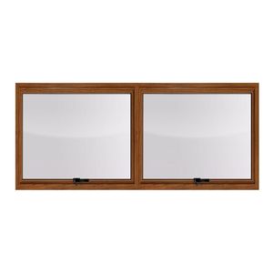 Maxim ar 2 seções em alumínio Premium Madeiro - 60x120